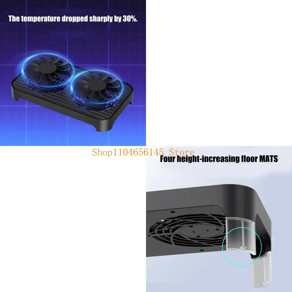 

5ASD Computer Acculting Computer Acculting Stand с лезвиями вентилятора высокого давления для оптимального теплового управления