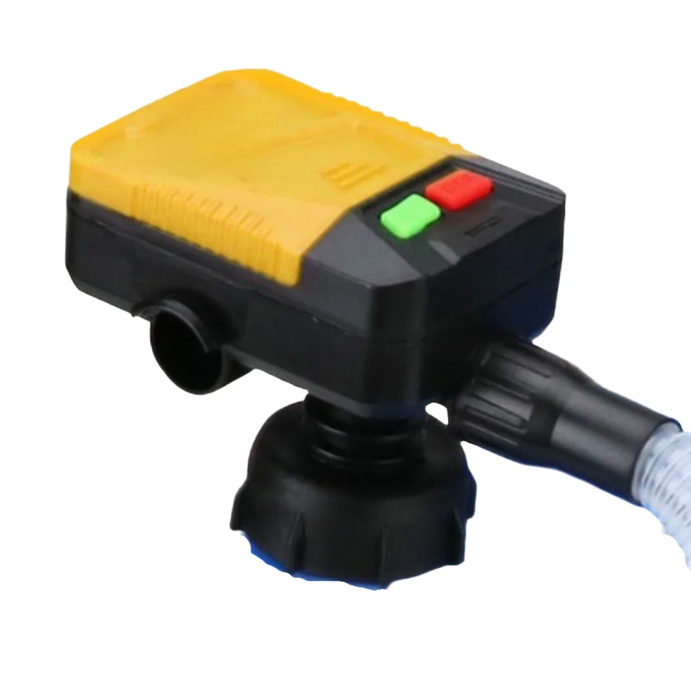 Automatic Stop Oil Transfer Pump 3.2 GPM Electric Fuel Pump With Adapters For Vehicles Tractors Lawnmowers Boats Camping Hiking