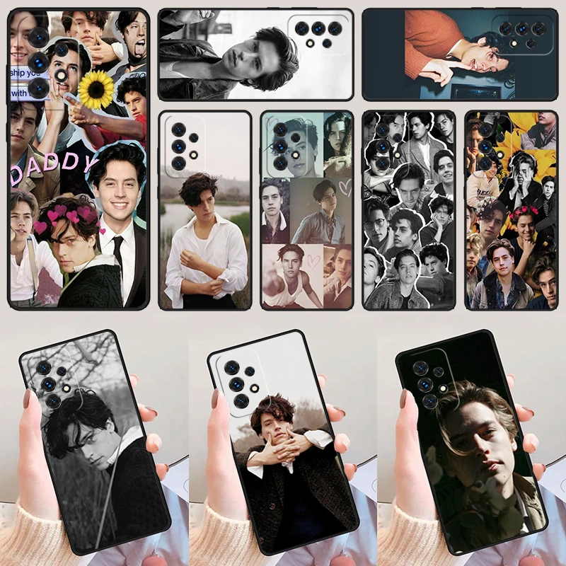 Cole Sprouse Coque For Samsung Galaxy A52 A72 A73 A20e A21S A50 A70 A11 A12 A42 A31 A40 A51 A71 A32 A80 A91 Phone Case Cover