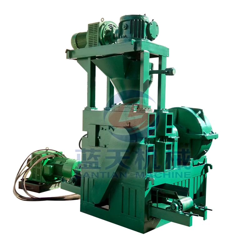 Hydraulic Charcoal Making Machine Iron Concentrate Ball Press Machine Iron Powder Ball Briquette Making Equipment