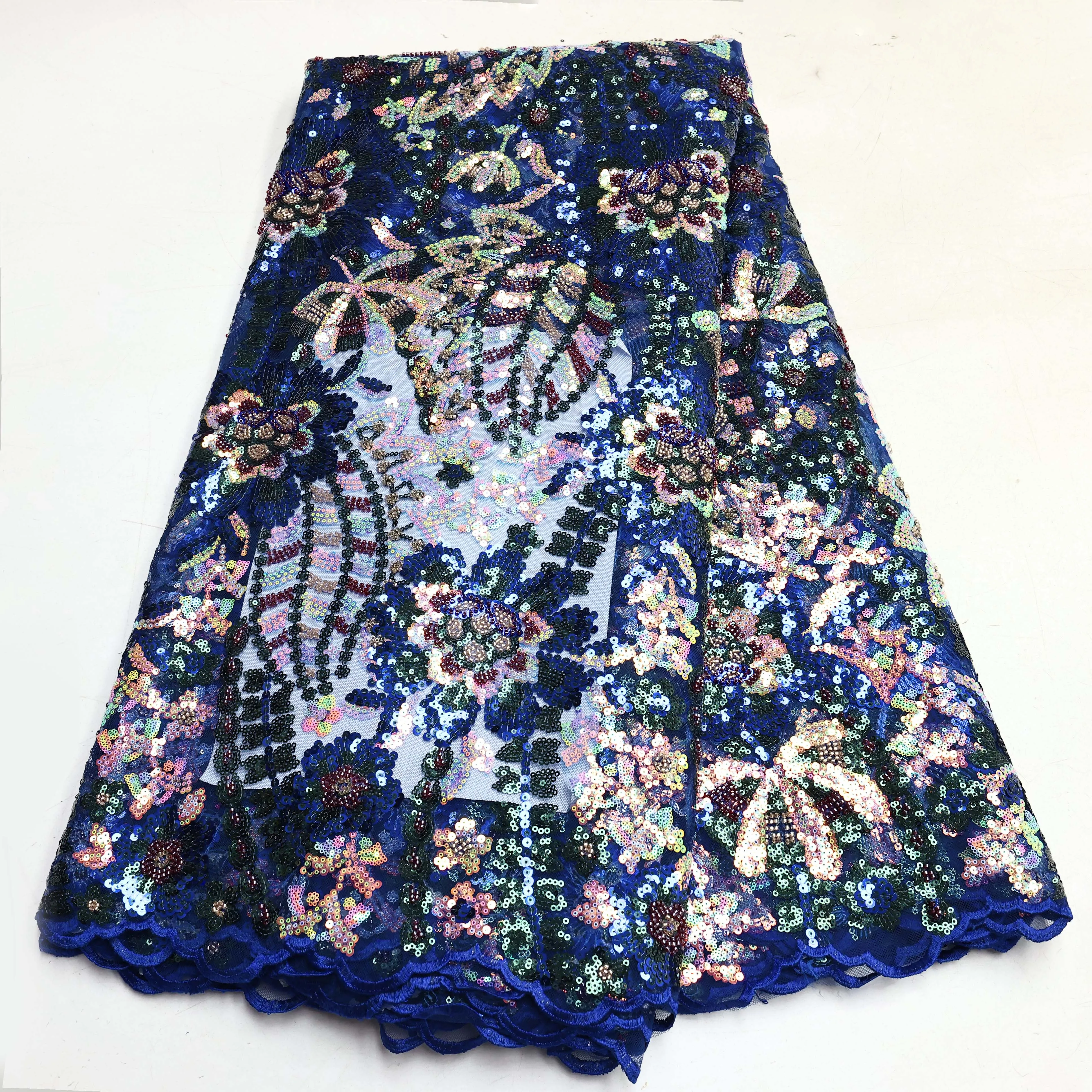 High Huality Printing Lace Evening Fabric African Tulle Embroidery Lace Sewing Party Wedding Dress Printed Lace Fabrics Women