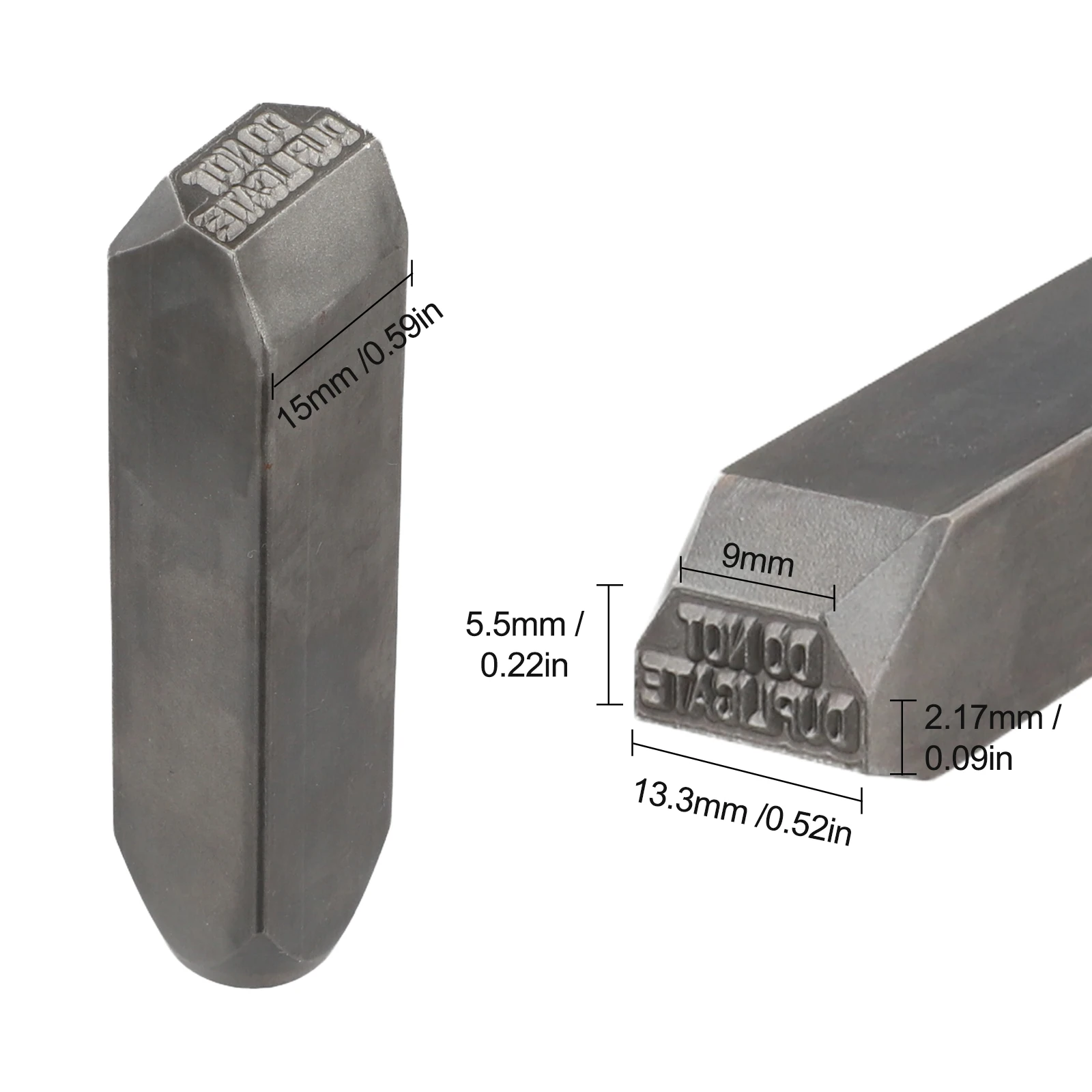 Robust Metal 116 Do Not Duplicate Key Stamp for Crafting with Clear and Legible Impressions Suitable for Multiple Surfaces