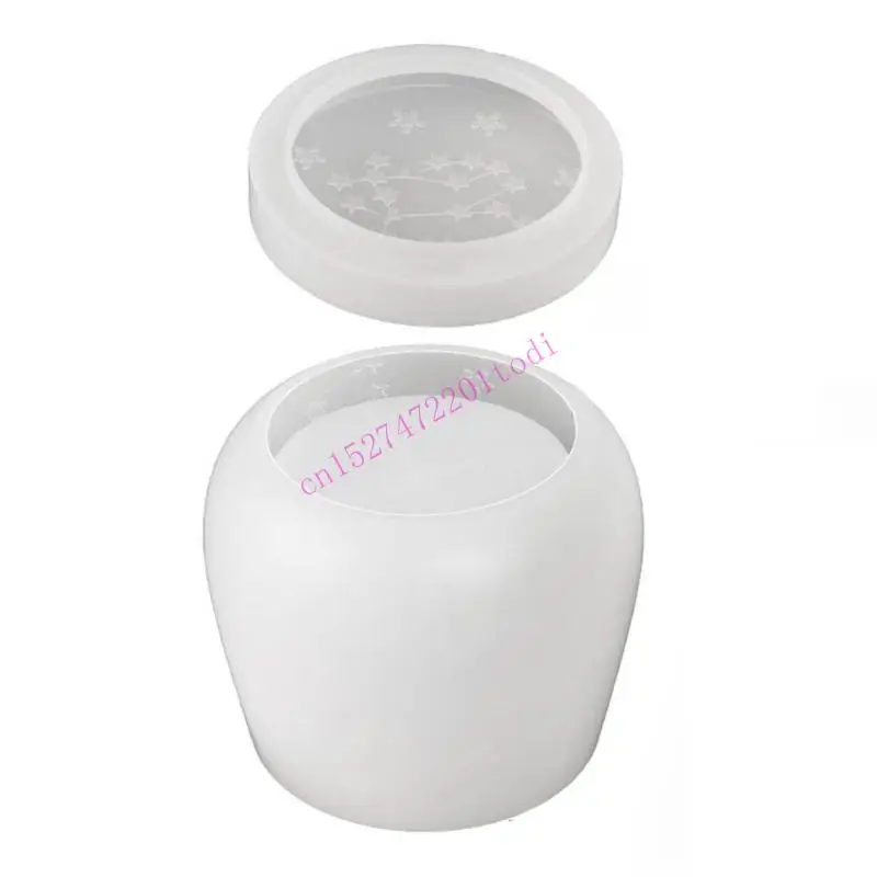 

Элегантная форма для хранения банок, органайзер для ювелирных изделий, силиконовая форма, коробка для хранения бетонной формы