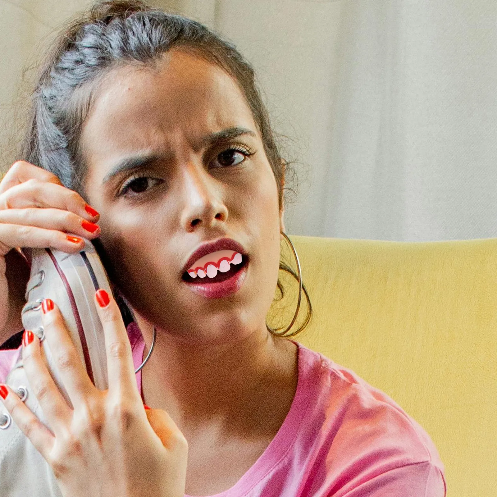 Valse tanden Halloween-kostuum rekwisieten Enge lelijke kunstgebit Grappige feestdecoraties Plastic tanden voor cosplay voor volwassenen