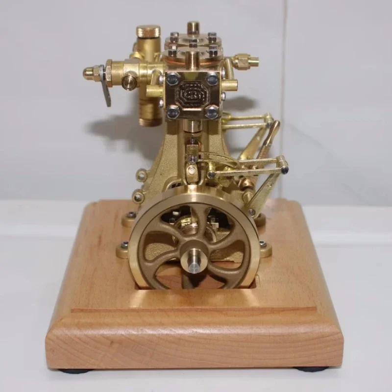 Vertical Twin Cylinder Steam Engine Model Vintage Working Double-acting Reciprocating Steam Engines Toy