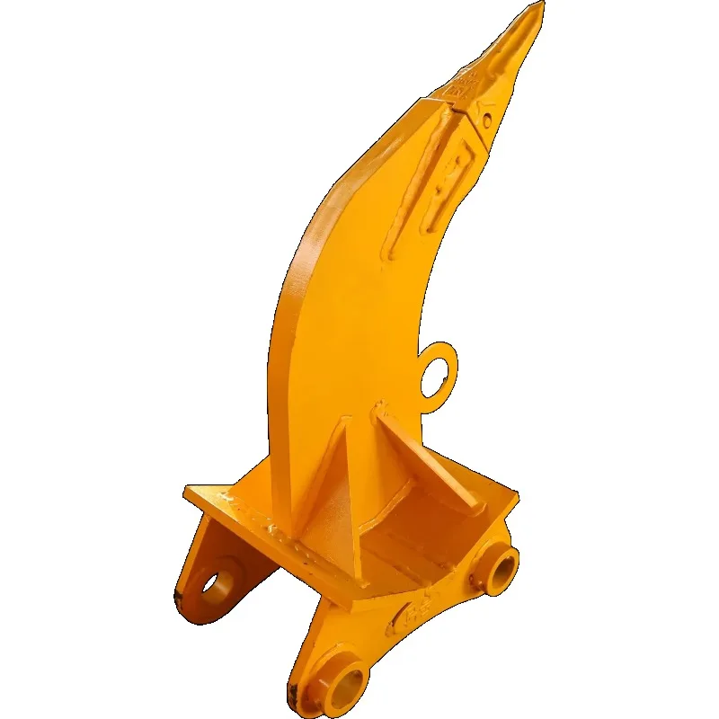 

Hydraulic 3.5t Excavator Tine Ripper New Yellow Sharp Scarifiers Strong Crushing Vibro Vibrating Ripper's Core Engine Component