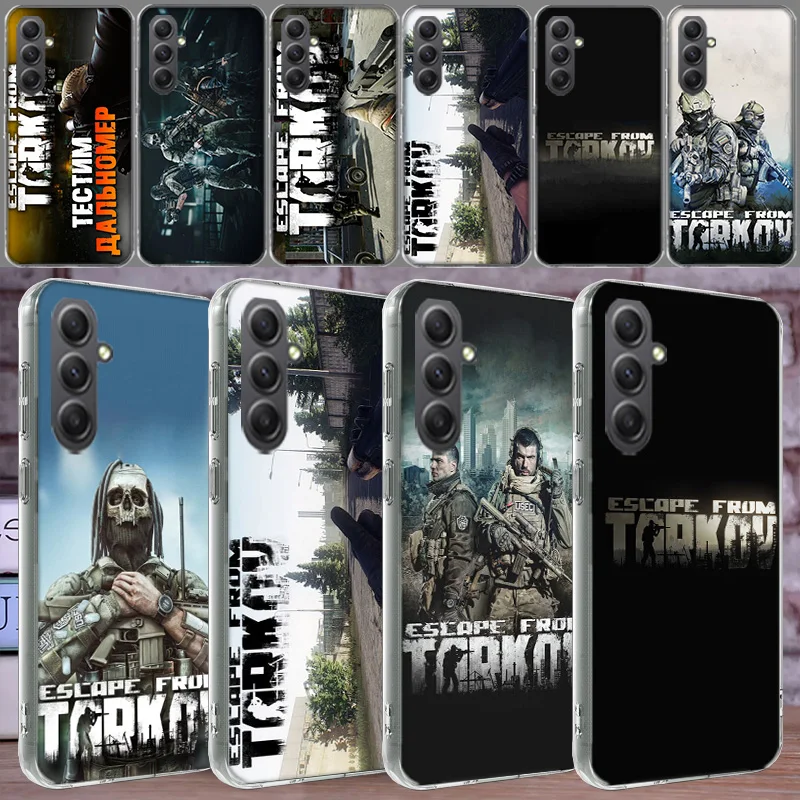 Escape From Tarkov Phone Case for Samsung A16 A26 A36 A56 A17 A37 A57 A07 A06 A02S A03 A04S A05S Galaxy Note 20 10 A50S A71 A51