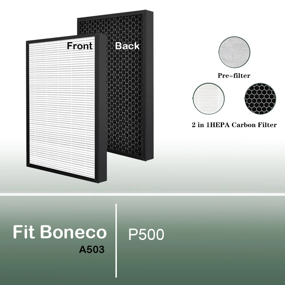 A503 2 in 1 HEPA & Carbon Filter for BONECO Air Purifier P500