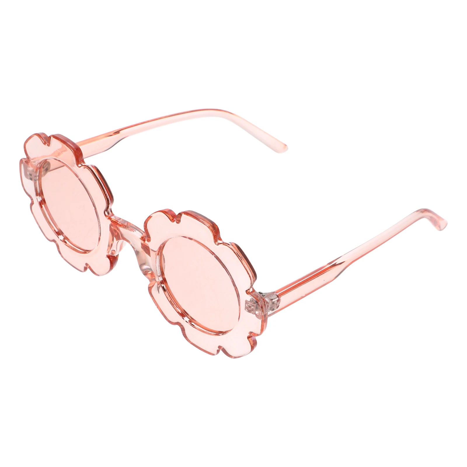 

Очки с подсолнухом, детские солнцезащитные очки в прозрачной оправе, сувениры для вечеринок для девочек, прочный безопасный дизайн для малышей, подарочные аксессуары