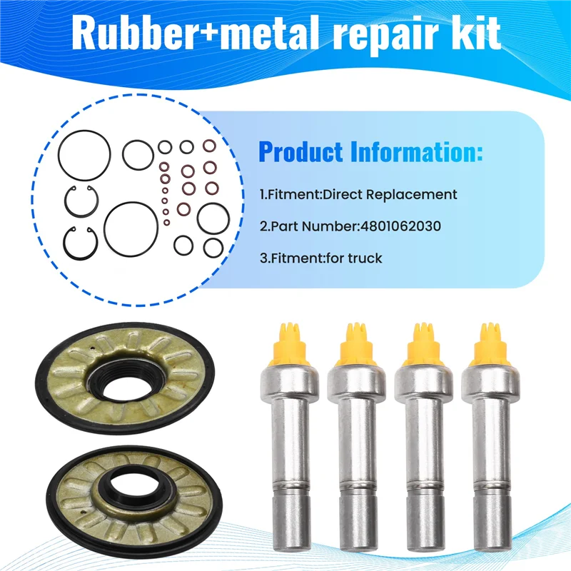 Jogo 4801062030 do reparo da válvula do modulador do eixo de EBS para o caminhão