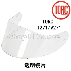 Original Visors For TORC Helmet Lenses T271  Lens Peel Off Helmet Lenses T271/V271 Helmet Lenses