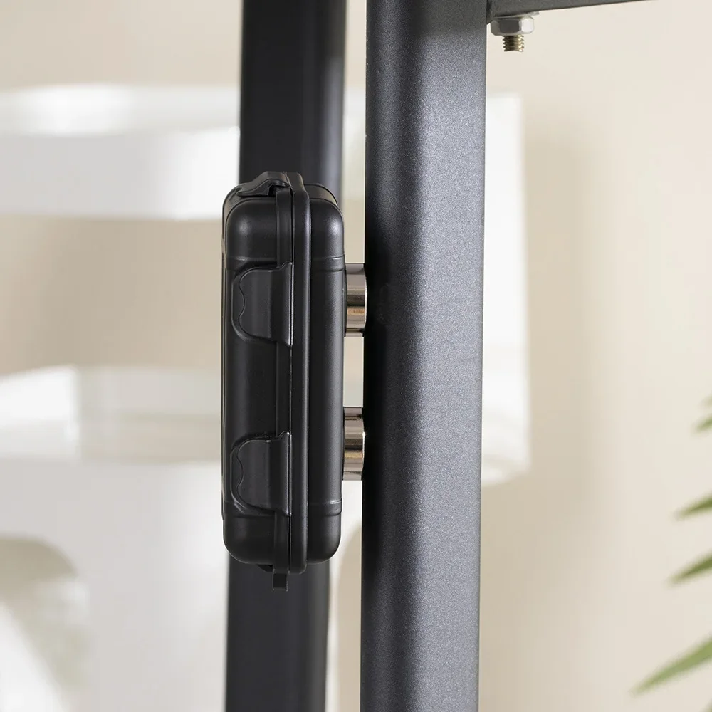 مزدوج قوي المغناطيسي صندوق أدوات مقاوم للماء CarPortable المدمج في الإسفنج وسادة صندوق تخزين العنصر قيمة صندوق تخزين مفتاح التخزين الآمن #4