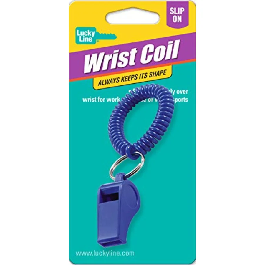 

Wrist Coil with Whistle Color May Vary 1 Count 42301 Assorted Colors