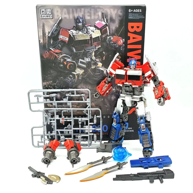 In Stock Transforming Toys BAIWEI TW1030 Movie OP Car Robot Model KO SS44 Figure Action Figures Toys Collection Gifts Anime