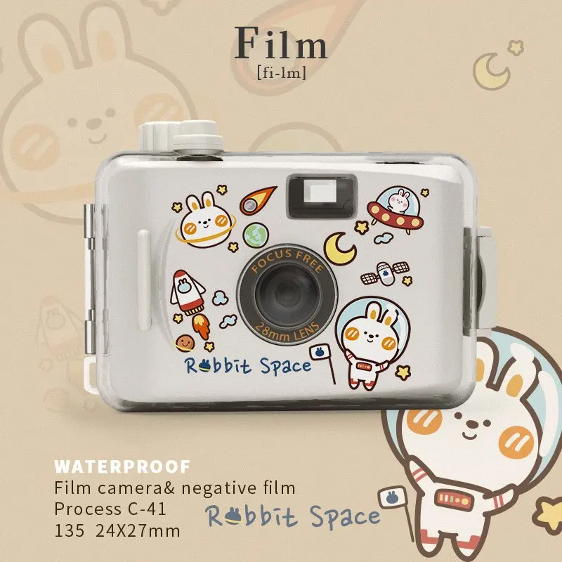 FOTO Film Camera Retro 135 Multiple Ins Film Point and Shoot Camera Waterproof Lomo Camera Kodak Film Fujifilm Kodak Don't Have