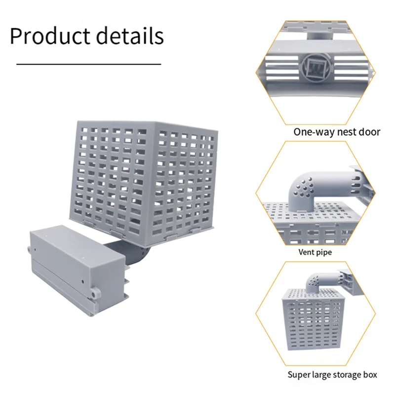 

AS60-2X инструмент для пчелиного улья, автоматический разделитель для пчел, предотвращает побег пчел, удаление мужских пчел, инструменты для пчеловода, аксессуары для улья