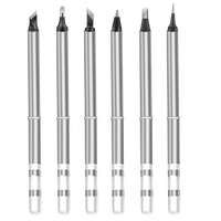 QUICKO T85 Soldering Iron Tips Replacement Aplicable for T85/T65/HS-01/GD300 Digital Soldering Iron Station