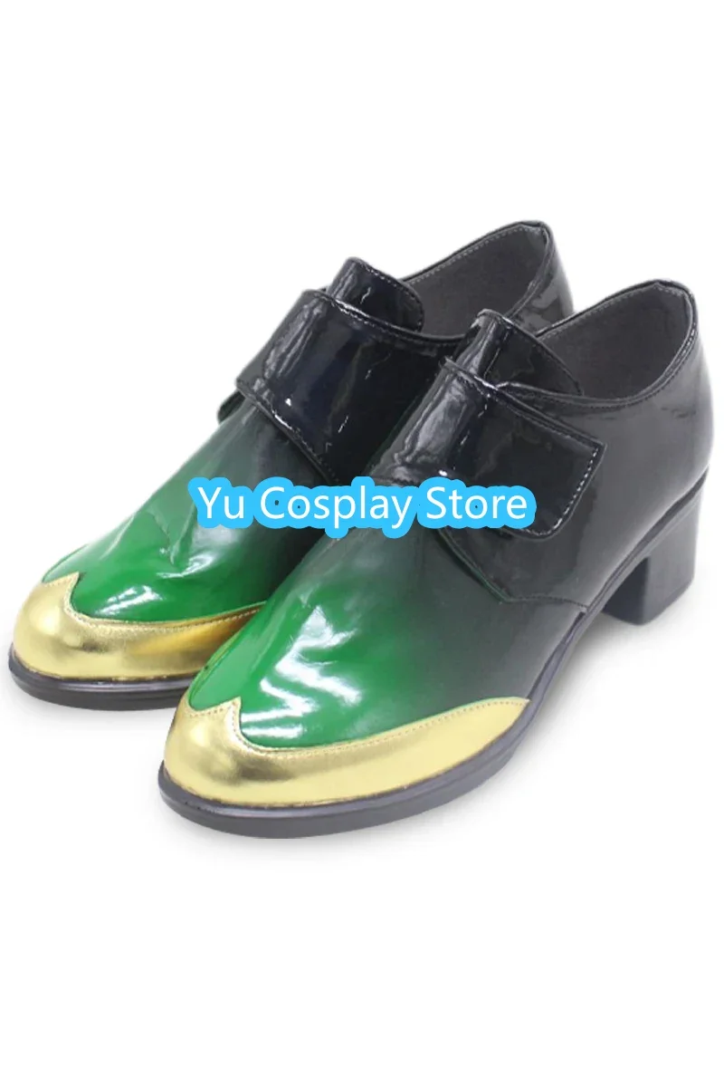 UPROAR Hizaki Gamma Cosplay Shoe PU Leather Shoes Halloween Carnival Boots Cosplay Prop Custom Made