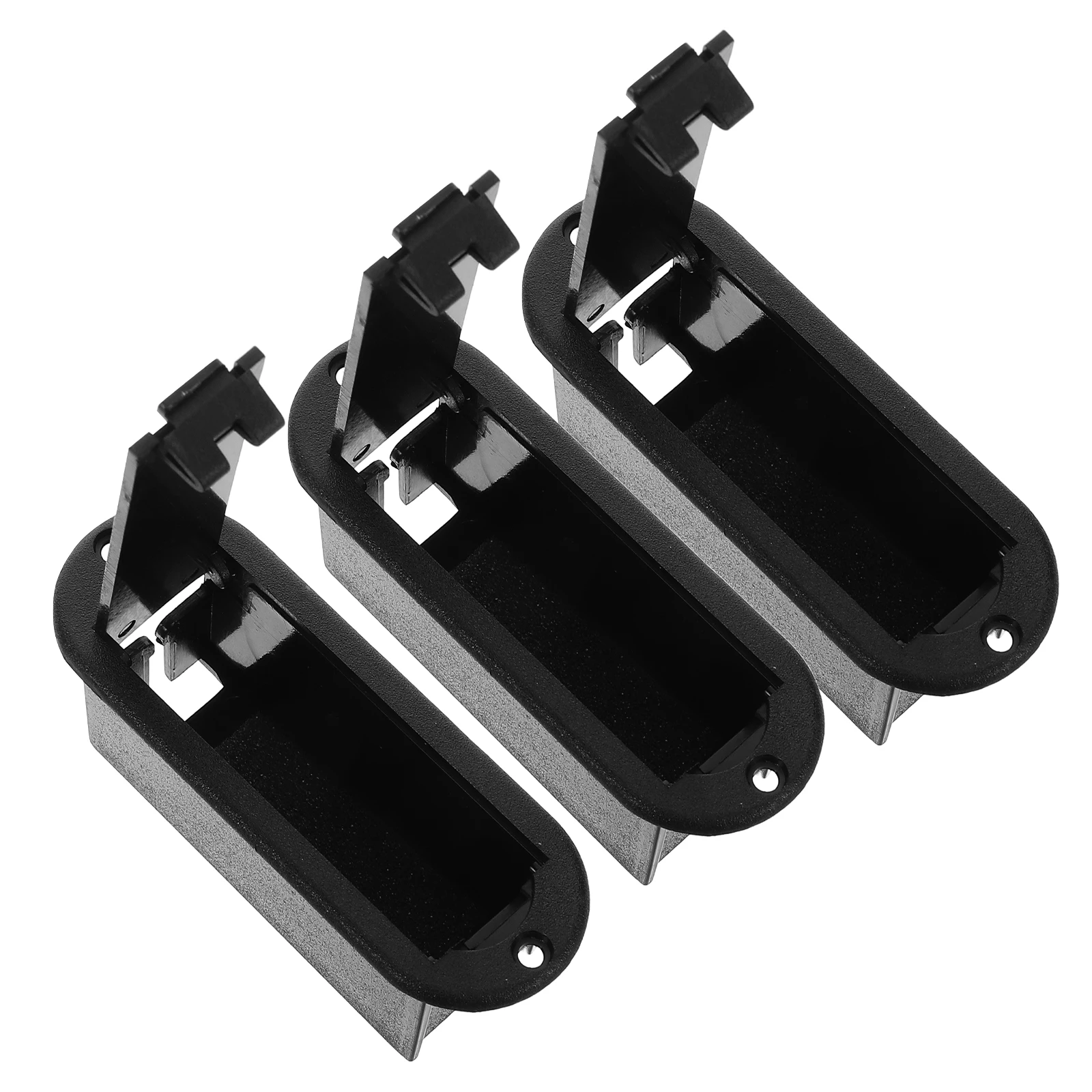 

3Pcs Guitar Accessories Holder 9V Active Pickup New Sponge Lining Easy Install Replacement Stable Power Supply