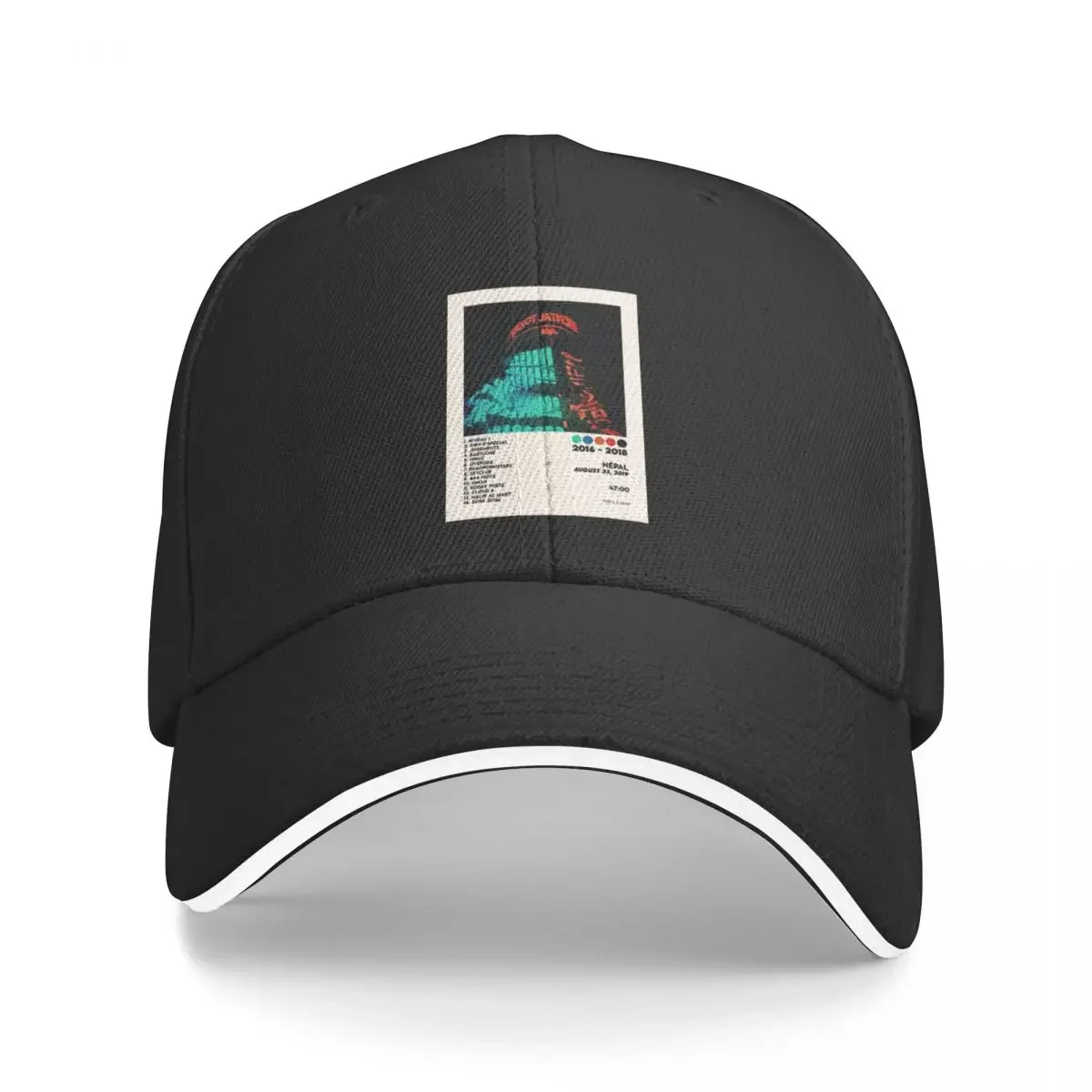 2016 - 2018 Nepal Rap Fr album cover Baseball Cap New Hat Designer Hat Sun Cap Women's Beach Visor Men's