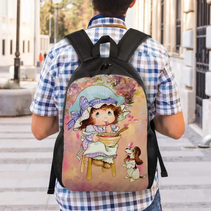 Mochila Linda para computadora portátil para mujeres y hombres, bolsa de libros de moda para estudiantes universitarios, bolsos de dibujos animados