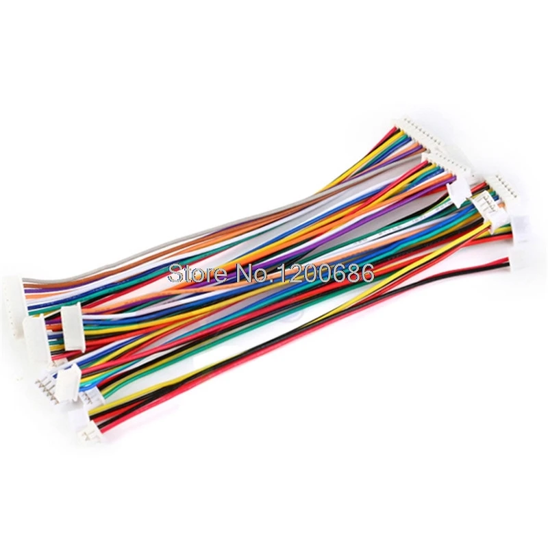 

10CM Custom assembly 1.25 51021 1.25 jst 1.25 1.25MM housing wire harness Female Double Connector 100MM 1007 28 AWG