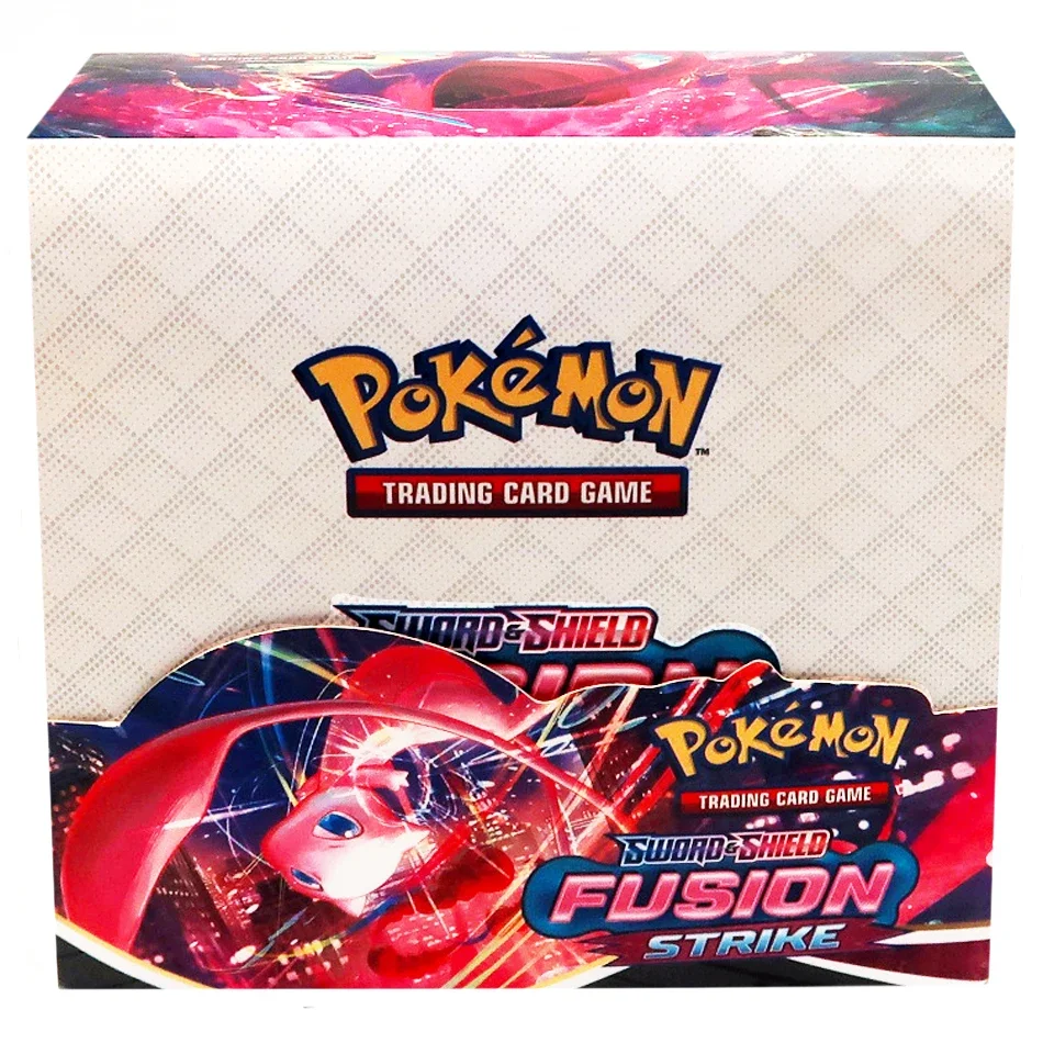 324 قطعة بطاقات البوكيمون TCG: الشمس والقمر الانصهار Strlke الداعم صندوق تحصيل التجارة البوكيمون لعبة ببطاقات ورقية لعبة المجلس #1