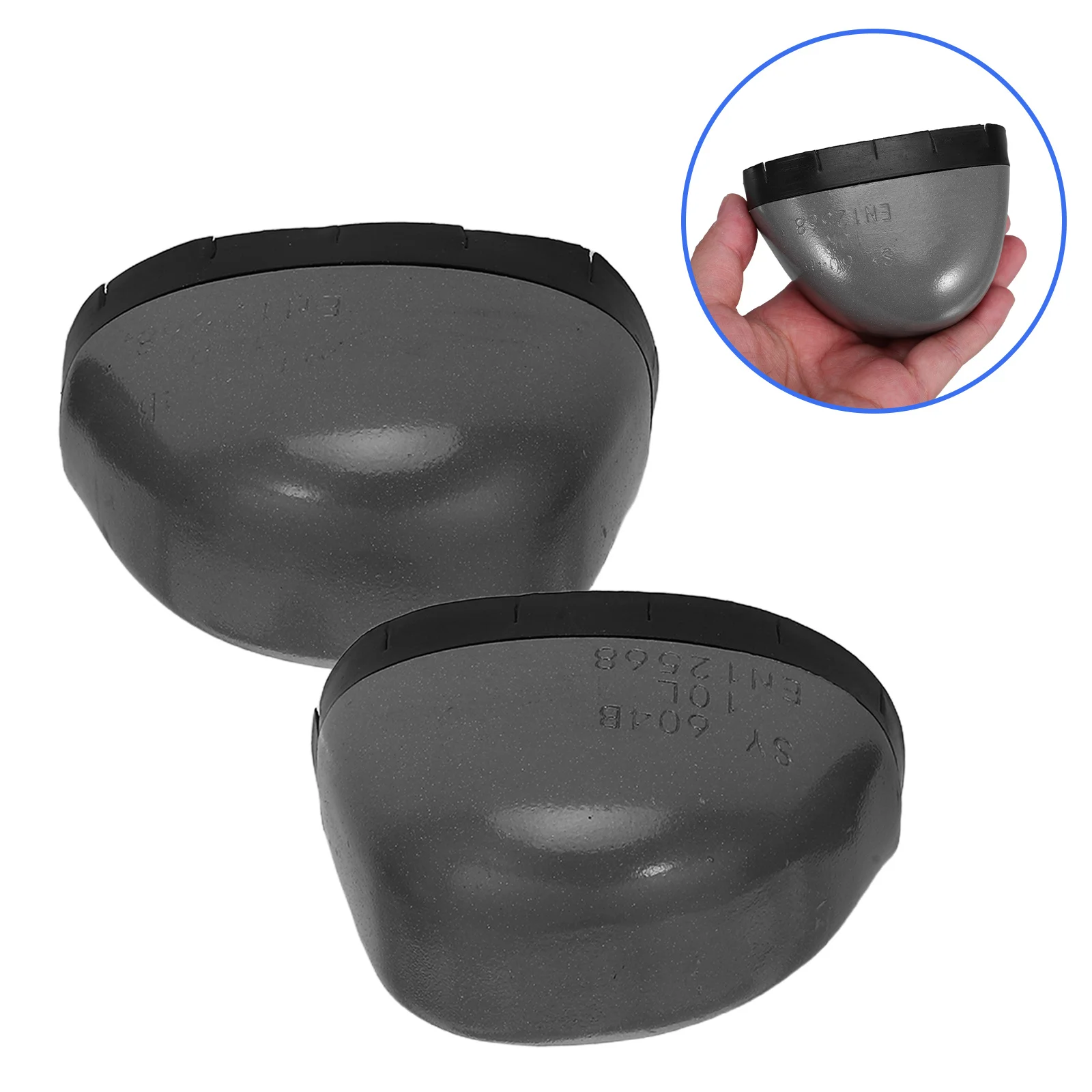 

1Pair Safety Toe Protective Covers Steel Toe Caps for Work Shoes Heavy Duty Wear Resistant Shoe Guard Outdoor