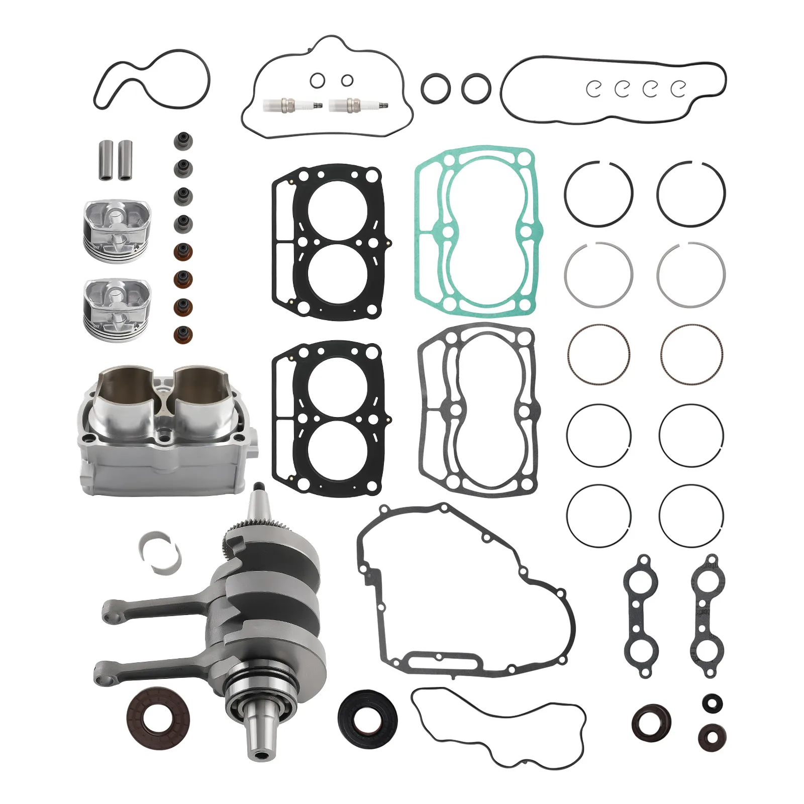 Engine Rebuild Kit Crankshaft Cylinder For Polaris 800 RZR S4 Ranger Sportsman