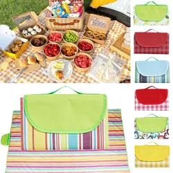 Tapete de mesa de Picnic para acampar al aire libre, PVC Oxford, impermeable, senderismo, manta portátil plegable, tapetes de mesa de Picnic para acampar, suministros para césped