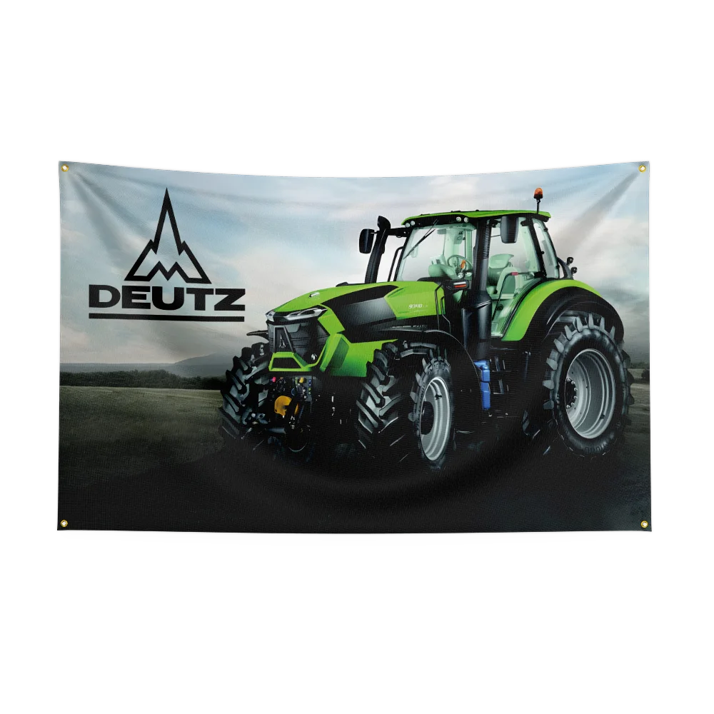 3×5ft D-Deutz AGs Tractors Flag Polyester Digital Printed Tool Tapestry Banner Curtain For Decor B