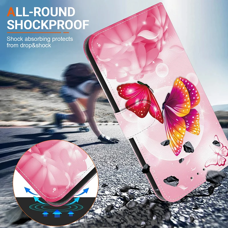 Stand Flip Wallet Case For Huawei Nova 14 Pro 14 Ultra Magnetic Flip Painted Pattern Wallet Case