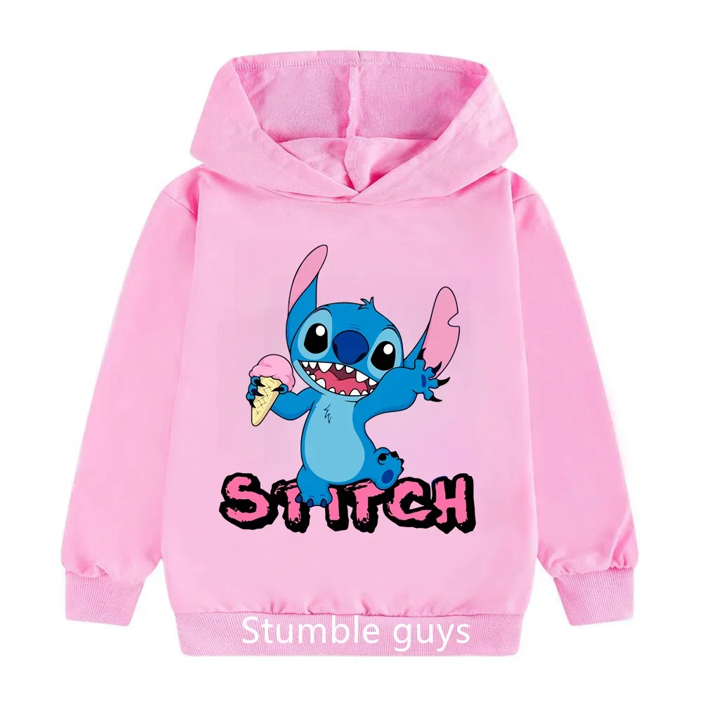 

Детская толстовка с капюшоном с стежками для мальчиков и девочек 3-14, детские топы, толстовка с капюшоном с принтом стежками, свитшот с длинным рукавом, одежда для весны и осени