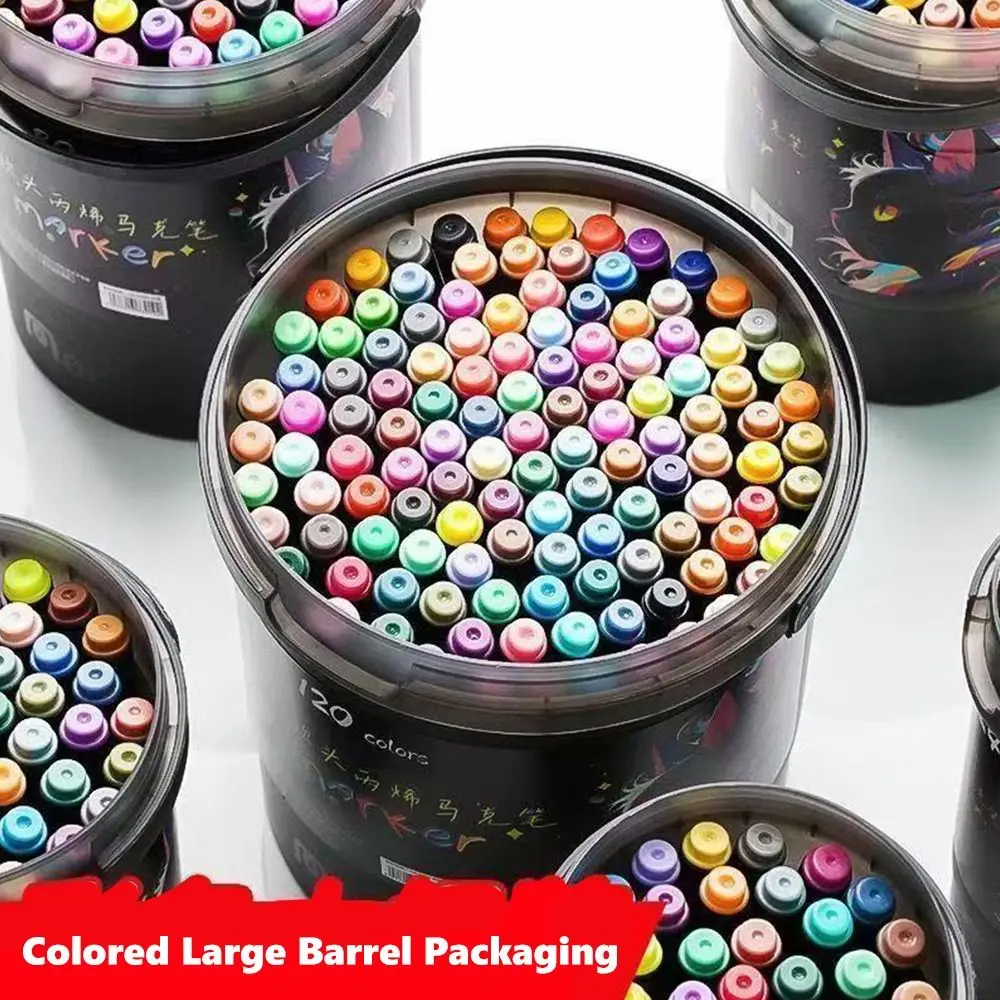 Soft Headed Acrylic Marker Pen Multiple Colors Acrylic Paint Watercolor Pen Non-toxic Watercolor Ink Soft Headed Marker