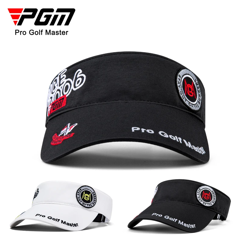 PGM new Golf Men no top hat breathable quick dry ball hat sun protection fashion trend embroidery