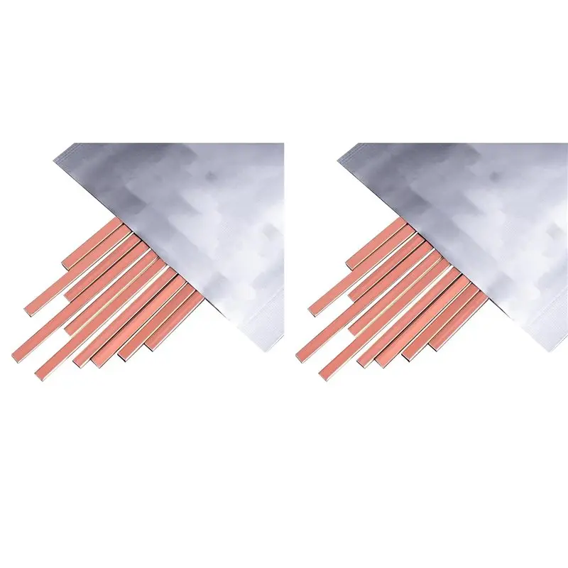 

Медные припояные прутки ABFU-20 Bcup-5, 10 дюймов, плоские, самотвердеющие, для систем ОВКВ, кондиционирования и холодильников