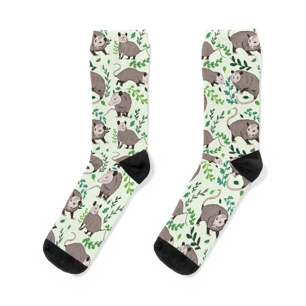 

Possums & Plants Socks