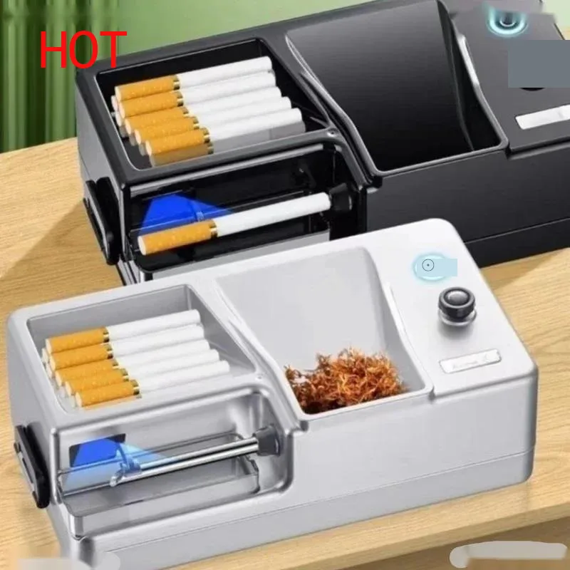 

Электрическая машина для прокатки сигарет с трубкой 6,5/8 мм, инжектор с инфракрасным датчиком, наполнитель табака, автоматическая сигарета, аксессуар для курения