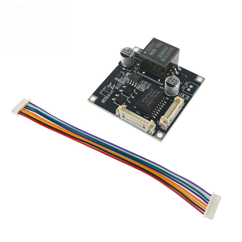 POE Module for Security CCTV Network IP Cameras Power 48V Enhanced Type Over Ethernet Module 12V 1.5A Output 18W 48V To 12V