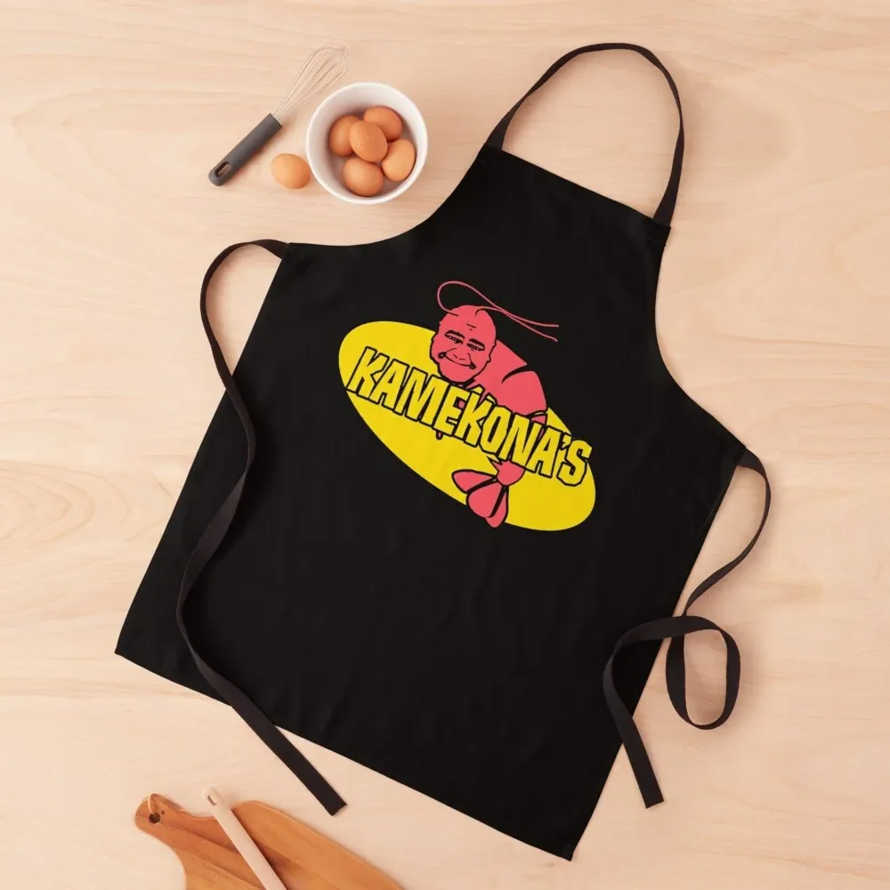 Kamekona's Shrimp Apron painting Kitchen Tools Apron