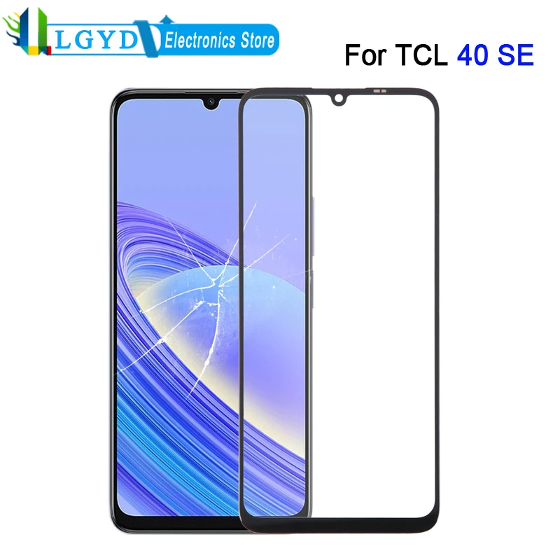 Front Screen Protective Glass Lens For TCL 40 SE Phone Screen Saver Repair Spare Part