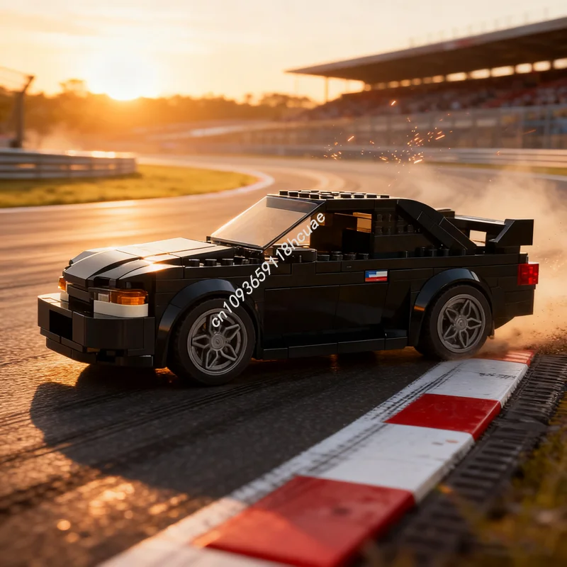 

238pcs MOC Hondy Jp Cars City Champions Model Building Blocks Assemble Christmas Gift Creative Idea Toy Education Kids Birthday