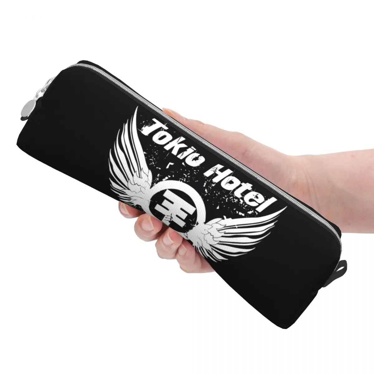 Tokio Hotel Pencil Case Singer Music Rock Boy Girl Cute Pencil Pouch Custom DIY School Pencil Cases Supplies Birthday Gift