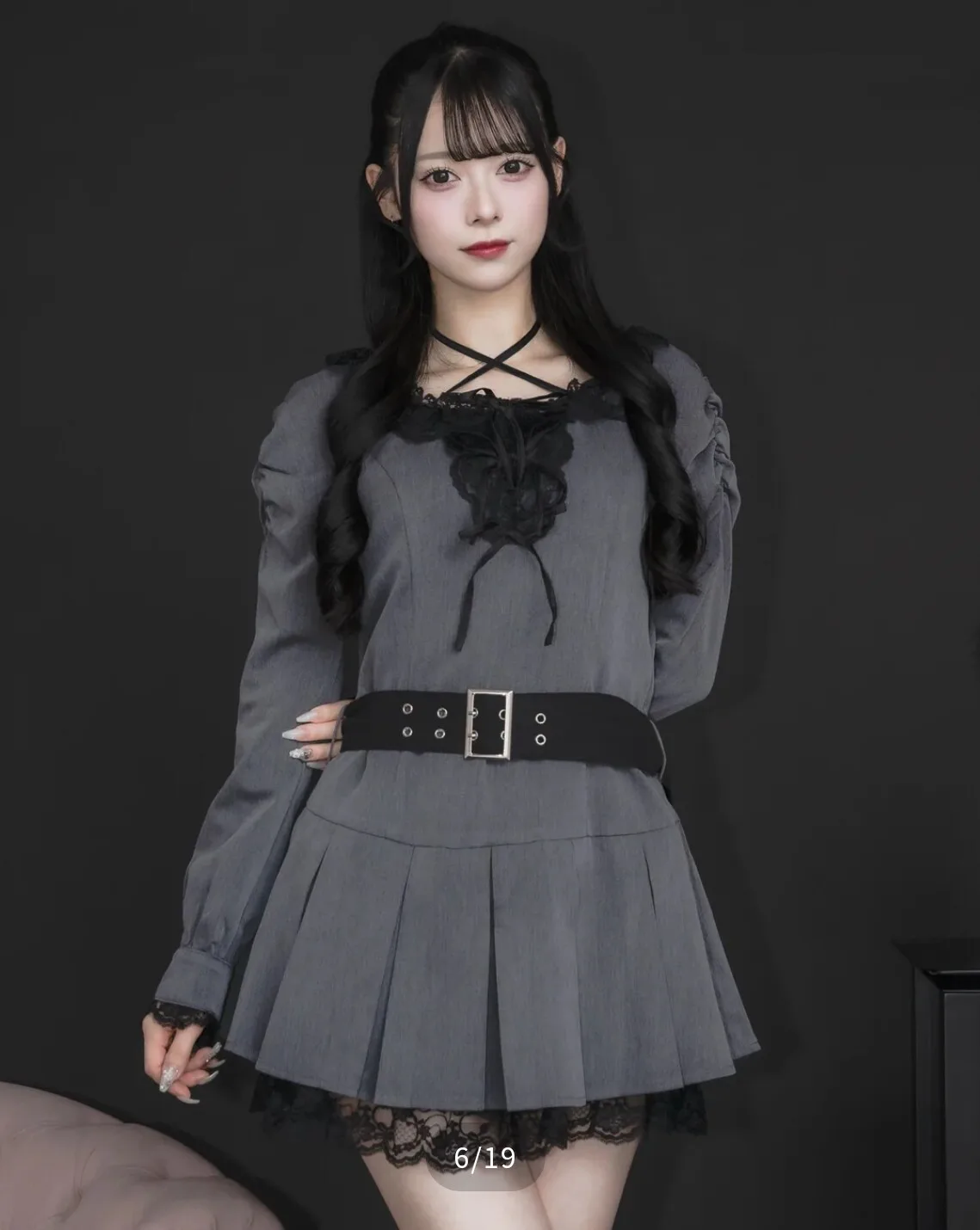 

Japanese Original Pure and Sweet Girl Long-sleeve Dress 2026 Spring New Lace Ruffle Daily Versatile Commuter Dress
