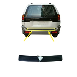 1 PCS 2001-2006 Tail Door Step Cover for Pajero Sport K80 K90 MR230333 Rear Bumper Board for Montero Decoration Plate for Nativa