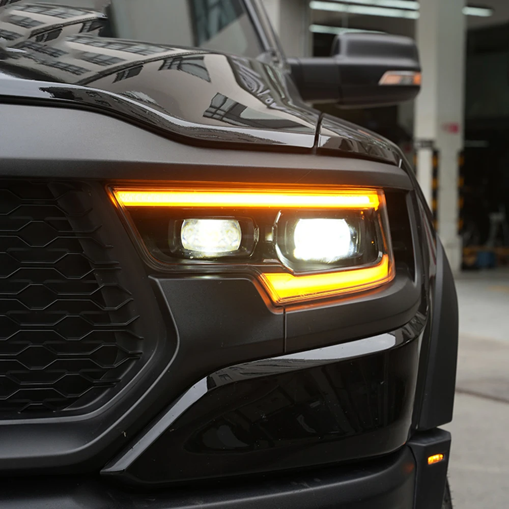 

Для оригинальной автомобильной замены фар в сборе для грузовиков RAM 1500 2021-2024 Высококачественные светодиодные аксессуары для автомобильных фар