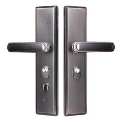 Mechanical Door Lock Handle Modern Simple 304 Stainless Steel Handle Entry Door Household General Purpose Panel
