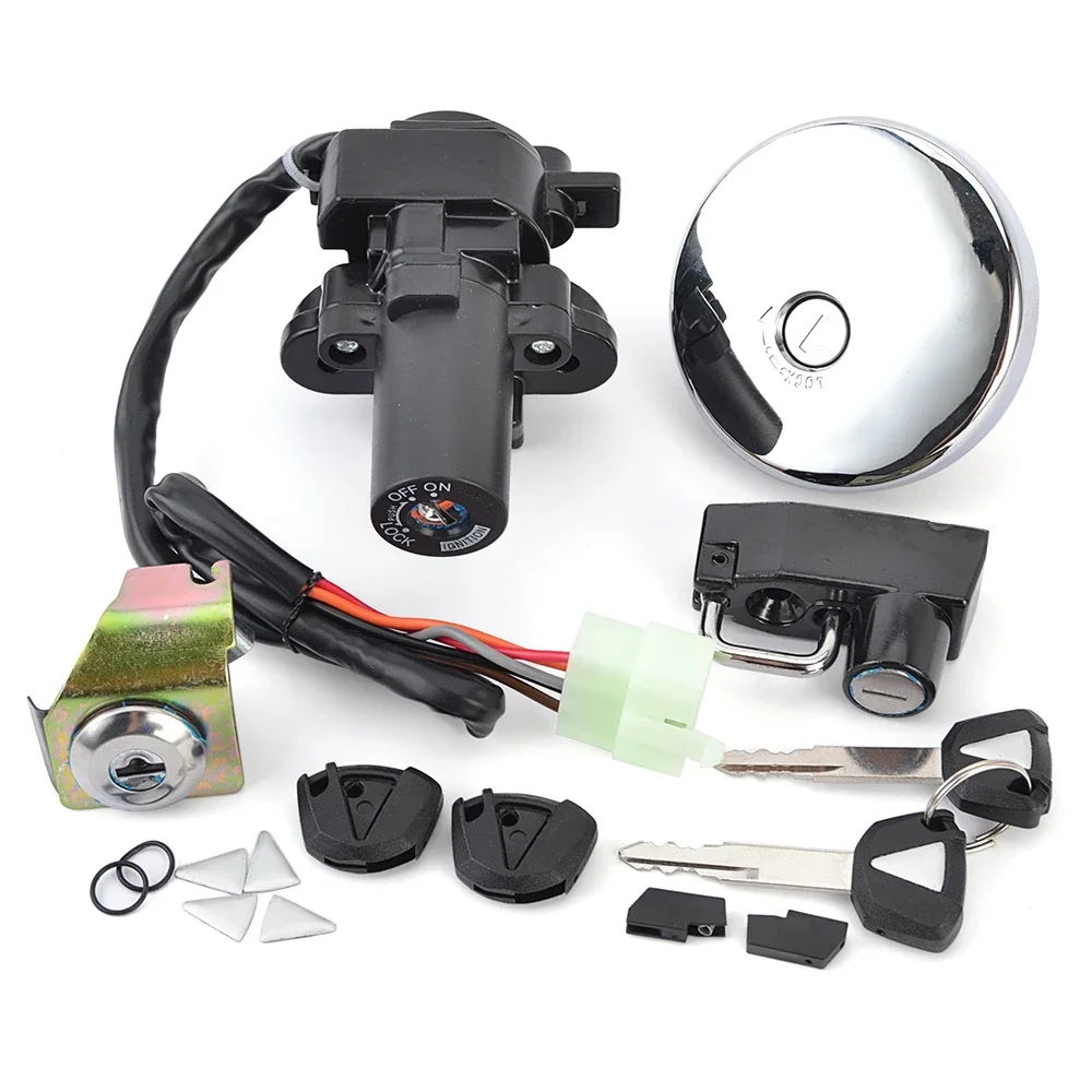 

Выключатель зажигания, крышка топливного газа, замок сиденья для Kawasaki W800 2019-22025 W 800 ABS 2024 27048-5311 51049-0003 27048-5316 51049-0003