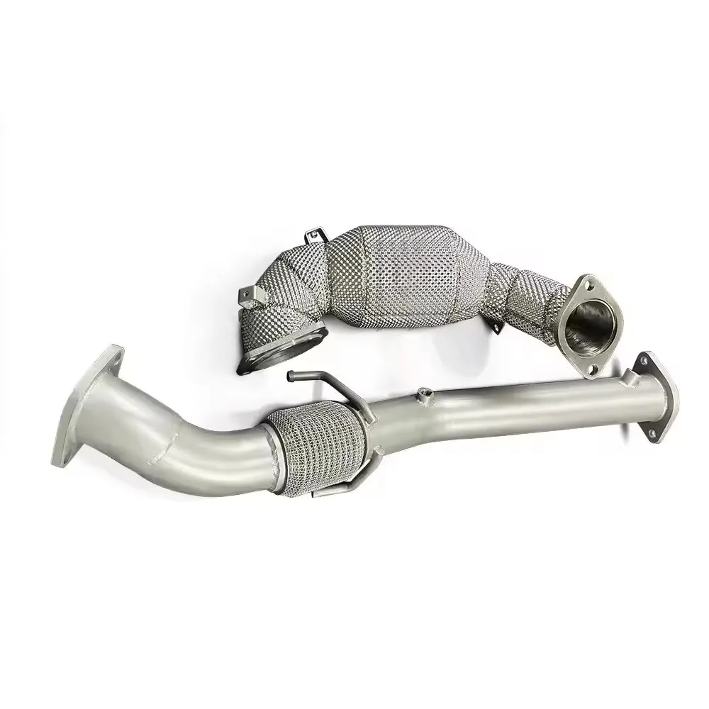 أنبوب عادم HEO عالي التدفق لسيارة Hyundai Elantra N 2.0T كاتم صوت نظام عادم الأداء من الفولاذ المقاوم للصدأ #6