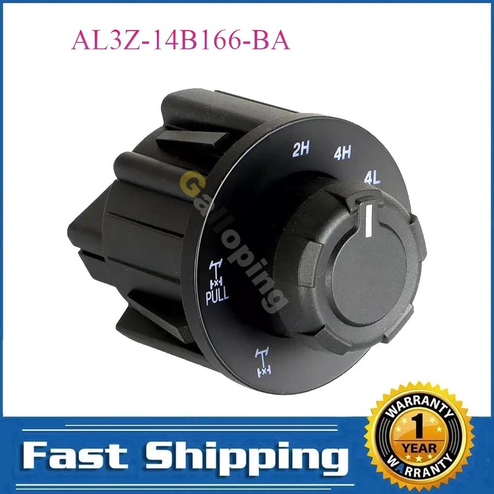 

4x4 4WD Control E-Locker Override Switch Knob for 2009 2010 2011 2012 2013 2014 Ford F-150 AL3Z-14B166-BA Replacement Parts